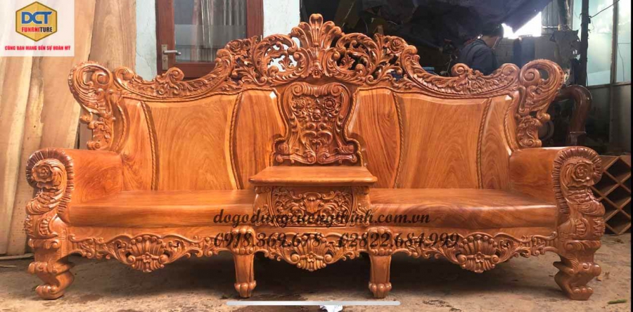 bàn ghế sofa hoàng gia